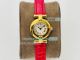 Swiss Must De Cartier Quartz Vintage Watch Gold Case White Dial Plum Red Leather (2)_th.jpg